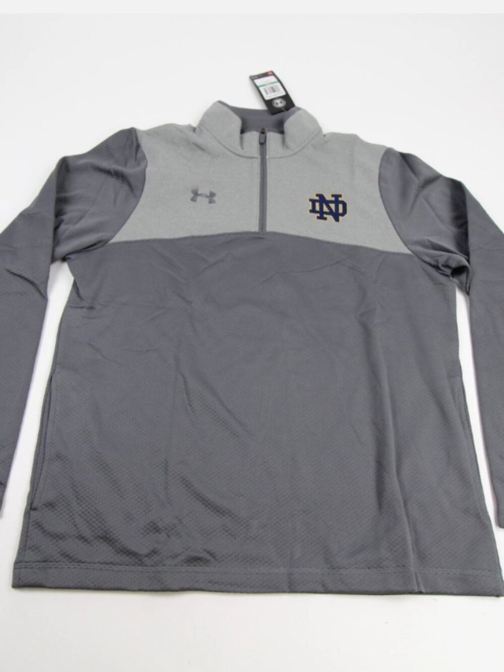 Mens NWT Under Armour Notre Dame Fighting Irish Pullover